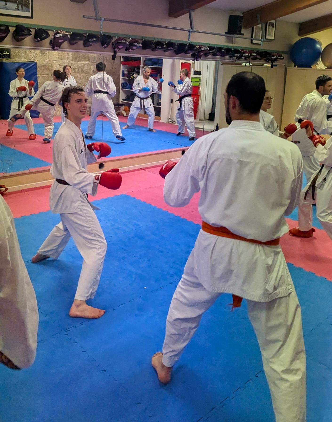 Combattants Karaté Club Cabasse