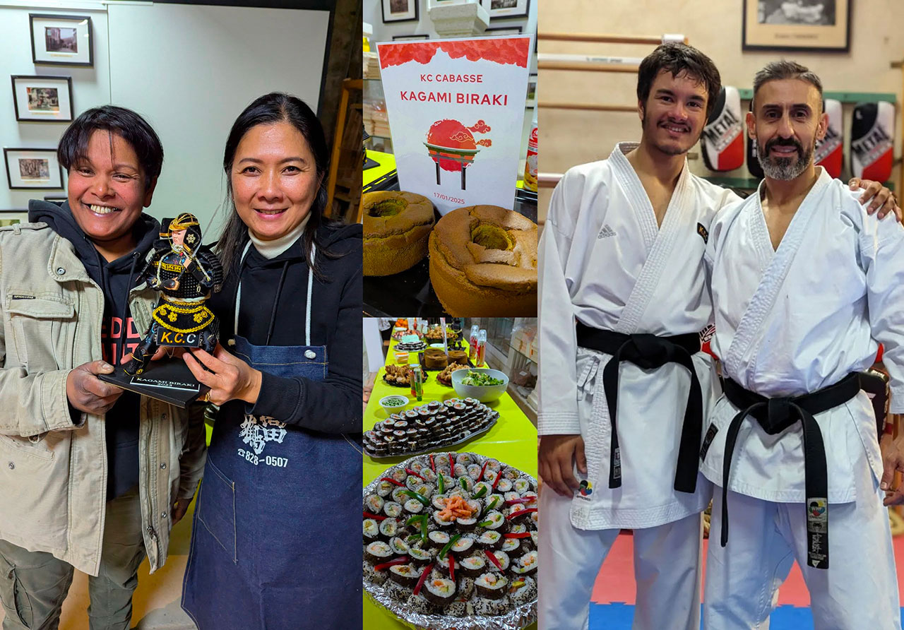 Encadrants voyage au Japon Karaté Club Cabasse